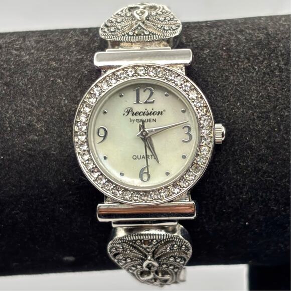 Vintage Silver Precision Watch - Picture 2 of 3